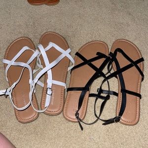 Strappy sandals